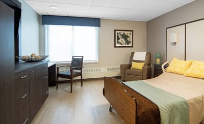 Cozy private resident room with a view