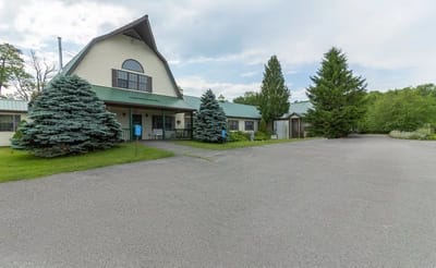 Exterior view of Twin Cedar Senior Living building
