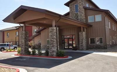 Exterior view of the Tradition Assisted Living facility