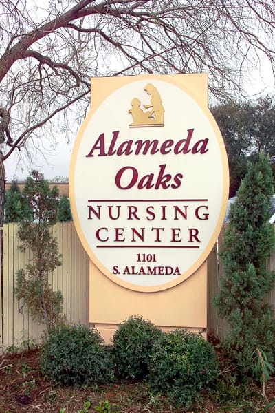 Signage for Alameda Oaks Nursing Center