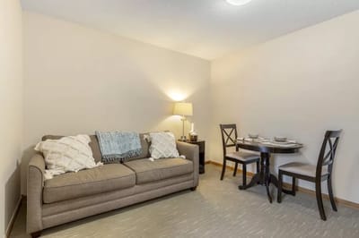 Cozy interior of a resident's living space
