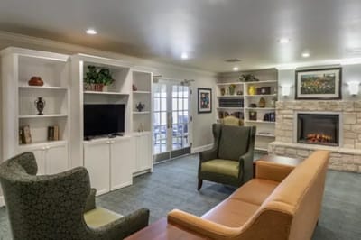 Interior common area with seating and decor