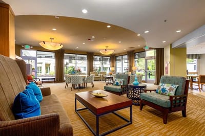 Interior common area with comfortable seating