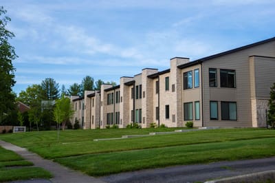Exterior view of the Chevy Chase Gardens building
