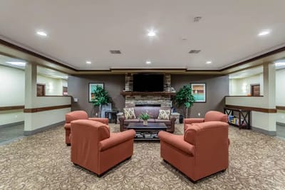 Interior common area with seating