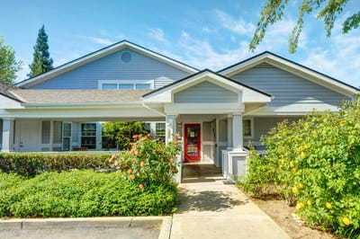 Exterior view of Elk Grove Park assisted living facility