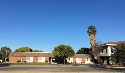 Exterior view of the Empress Care Center building