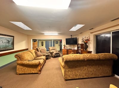 Cozy common area with comfortable seating