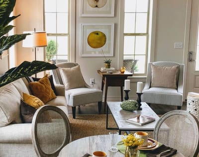 Cozy common area with comfortable seating and decor