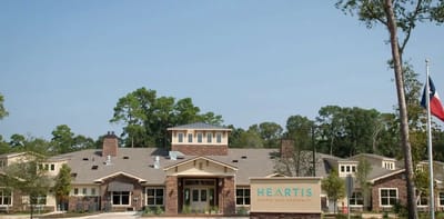 Exterior view of Heartis Conroe facility