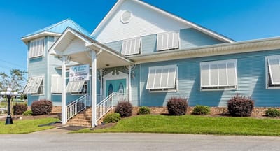 Exterior view of the assisted living facility