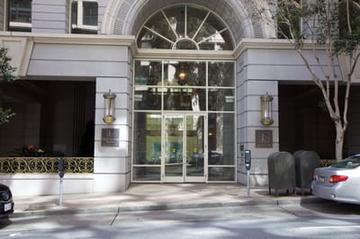 Front entrance of the San Francisco Towers facility