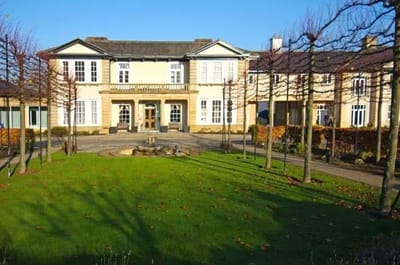 Exterior view of Hollins Hall Retirement Village