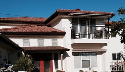 Exterior view of a two-story assisted living building