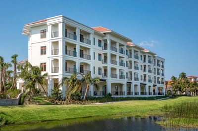 Exterior view of La Posada senior living facility