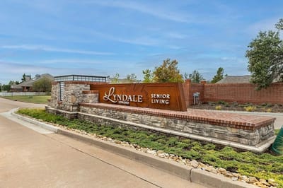 Signage for Lyndale Edmond Senior Living facility