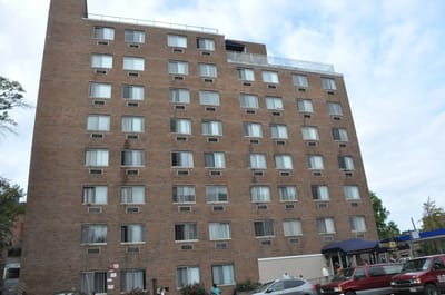 Exterior view of the Madison York Rego Park building