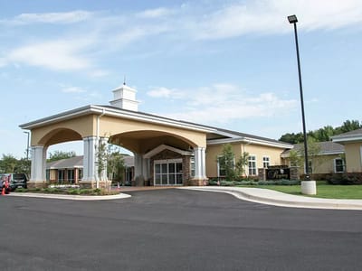 Exterior view of Regency Healthcare and Rehabilitation Center