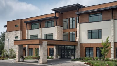 Exterior view of Maplewood at Princeton facility