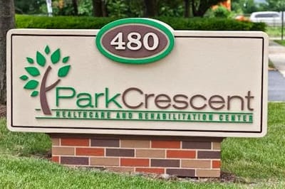 Signage for Park Crescent Healthcare and Rehabilitation Center