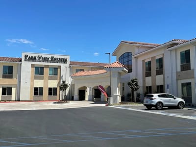 Exterior view of Park View Estates Assisted Living facility