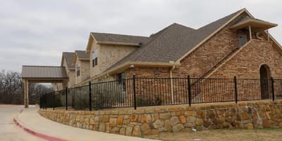 Exterior view of the Pate Rehabilitation Center building