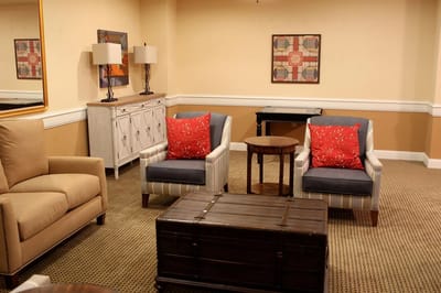 Cozy common area with comfortable seating