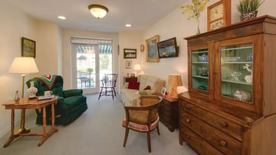 Cozy interior with comfortable seating and decor