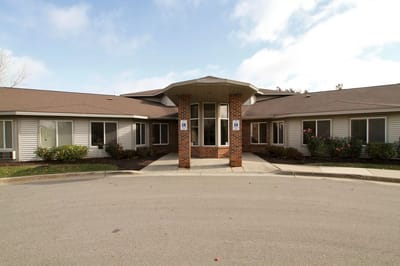Exterior view of the Robin Way assisted living facility