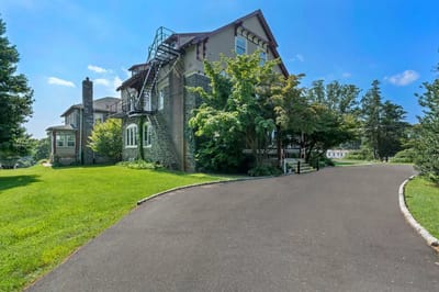 Exterior view of the Roxborough Home for Women building
