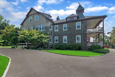 Exterior view of the Roxborough Home for Women building