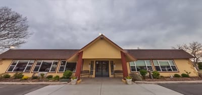 Exterior view of Sandstone Richfield facility entrance