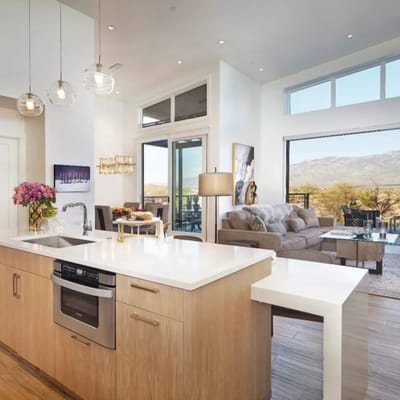 Bright interior common area with an inviting atmosphere