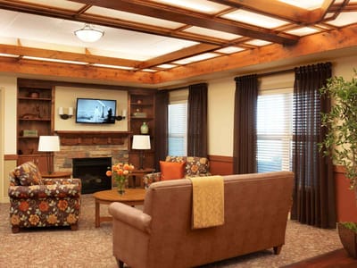 Cozy common area with comfortable seating