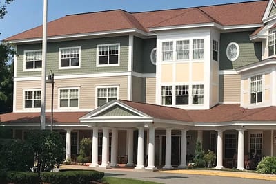 Exterior view of the assisted living residence