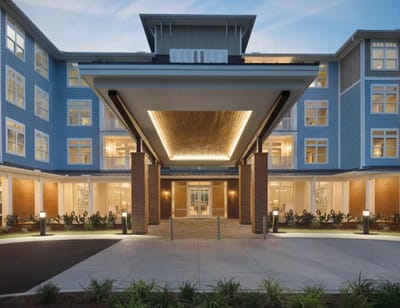 Exterior view of The Residences at The Davis Community