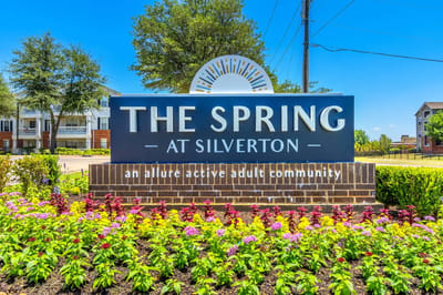 Signage for The Spring at Silverton entrance