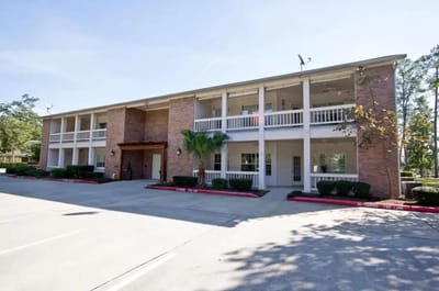 Exterior view of a senior living facility