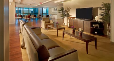 Welcoming common area with comfortable seating and decor