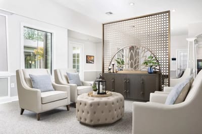 Interior common area with seating and decor