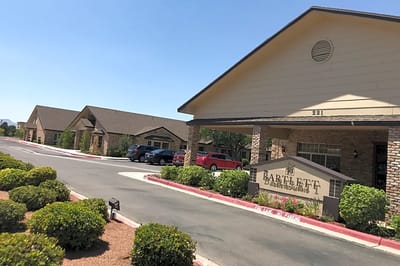 The exterior view of Bartlett Skilled Nursing Facility