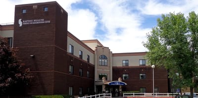 Exterior view of Baptist Health Nursing and Rehabilitation Center