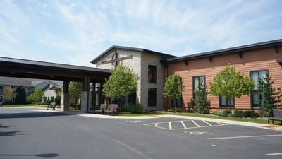 Building exterior of Pine Haven Nursing Home
