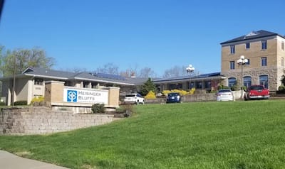 Exterior view of Heisinger Bluffs facility
