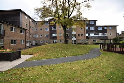 Exterior view of MHA Rowanberries retirement apartments