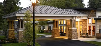 Entrance of Peregrine Senior Living at Guilderland