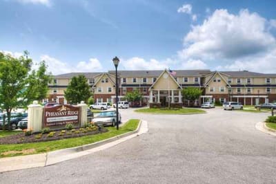 Exterior view of Pheasant Ridge assisted living facility
