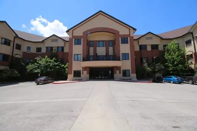 Exterior view of the assisted living facility