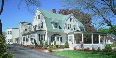 Exterior view of a senior living facility