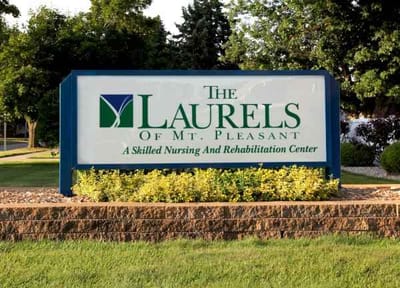 Signage for Laurels of Mt. Pleasant facility